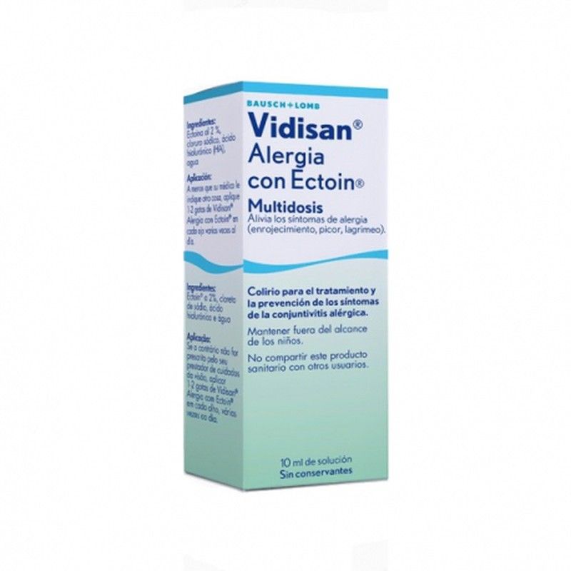 Vidisan alergia con Ectoin colirio 10ml