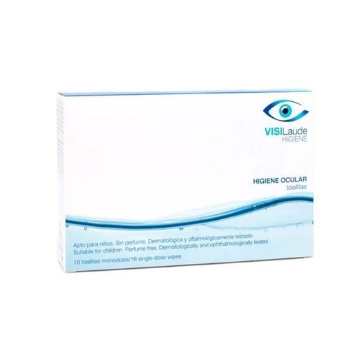 Visilaude Higiene Ocular 16 Toallitas