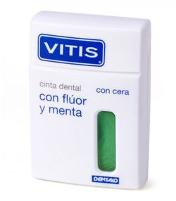 Vitis Cinta Dental Fluor/Menta 50m