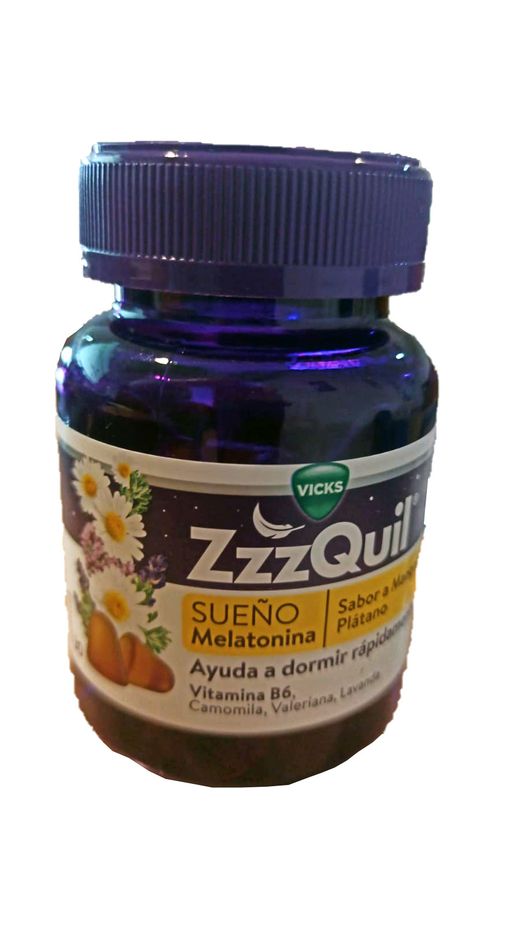 Zzzquil Natura Mango-Plátano Gummies
